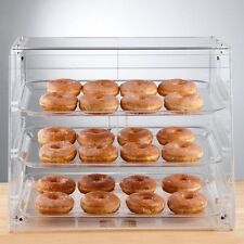 Pastry Self Serve Display Case 3 Trays Bakery Deli Store Candy Movie More