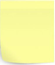 Sticky Notes 3 X 3 Inches Yellow 100 Sheets 12 Memo Pads