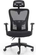 Office Chair Ergonomic High Back Mesh Adjustable Home Computer Task Chair Black