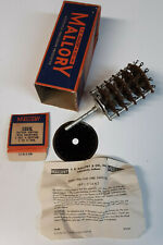 Nos Mallory 1351l Rotary Switch Non Shorting 5 Ckt 5 Section 2 To 11 Pos
