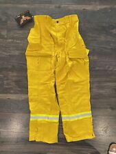 1st Defense Wildland Yellow Fire Fighting Protective Trouser Large Reg Nomex