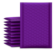 Bubble Mailers 4x8 Inch Purple 50 Pack Poly Padded Envelopes Small Business Mail