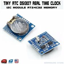 Ds1307 Rtc I2c With Battery Real Time Clock Module For Arduino Avr Pic 51 Arm Us