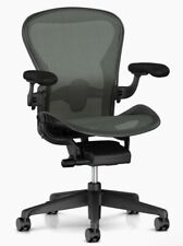 Herman Miller Aeron Mesh Desk Chair Medium Size B Remastered With Lumbar