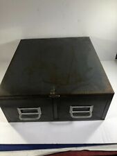 Cole Steel 2 Drawer Metal Organizer Filing Cabinet Storage Office Library