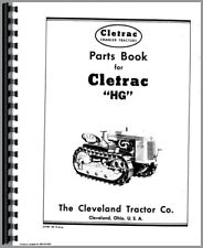 Oliver Hg Cletrac Crawler Parts Manual Catalog All Years