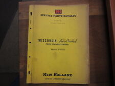 Wisconsin New Holland V460d V 460 D Engine Motor Parts Manual