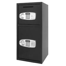 305 Electronic Digital Lock Iron Double Door Office Security Cash Gun Safe Box