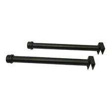 Set Of 2 Pc 12 Faceout Pipeline Shelf Support Fixture Hanger Rack Display