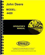 John Deere 4420 Combine Operators Manual Sn 600001 610100