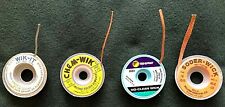 New Listingdesoldering Braid Solder Wick Wire In Assorted Sizes 05 To 15 Total 175 Ft