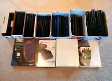 Must See 19 Ring Binding Combs Liquidation 7 Sizes Covers Lifetime Supply