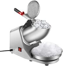 Electric Ice Crusher Shaver Home Commercial Snow Cone Maker Machine