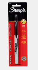 Sharpie Retractable Black Fine Tip Permanent Marker No Cap 1 Pk Non Toxic 32721