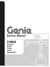 New Terex Genie Z 4522 Boom Lift Service Manual