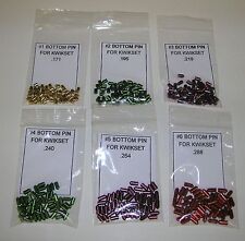 Bottom Pin Refill Packs For Kwikset Lock Rekey Kit Contains 50 Pins Each Size