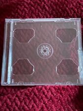 Double Cd Jewel Case Box W Clear Tray Standard 38 Thick 4 Pack Nice Quality