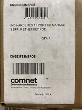 Comnet Cnge3fe8mspoe Hardened Managed Ethernet Switch
