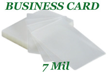 25 Business Card 7 Mil Laminating Pouches Laminator Sheet 2 14 X 3 34 Quality