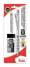 Pentel Graphgear 1000 Mechanical Pencil 05mm Chrome Amp Grey New