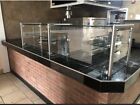 96 8 Ft Pizza Display Case Glass Sneeze Guard Stainless Steel W Shelf