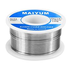 Core Solder Wire 63 37 Leaded Electronics 06mm 100g Flux 18 Low Melting Point