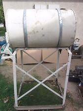 22 Dia X 34 Fuel Storage Tank W 37 Height Stand Amp Indicator Used