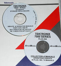 Tektronix 7623 R7623 54 Plug Ins 75 Manual Set