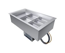Hatco Cwb 3 Three Pan Refrigerated Drop In Cold Food Well With Drain 120v