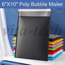 6x10 6x9 Poly Bubble Mailer Padded Envelope Shipping Bag Multiple Colors