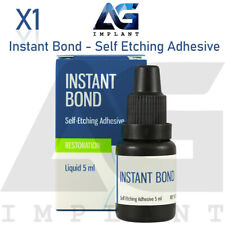 Instant Bond Self Etching Adhesive Dental Light Cure 7th Generation Agent 5ml