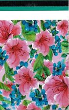 200 10x13 Pink Tropical Flowers Designer Poly Mailers Envelopes Custom Bags