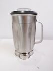 Waring Cac33 32 Oz Stainless Blender Container W Lid  Blade Assembly