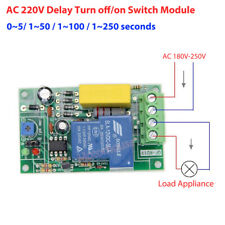 30a Ac 220v 230v Time Delay Turn Onoff Timer Module Timing Relay Control Switch