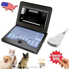 Vet Animal Portable Ultrasound Scanner Laptop Machine35m Convex Probewarranty