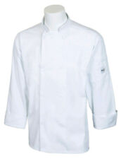 Mercer Millennia Cutlery Unisex White Chef Coat Small