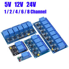 5v 24v 12468 Channel Relay Module Arduino Pi Arm Avr Dsp Pic Esp32 Esp8266