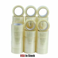 18 Rolls Clear Packing Packaging Carton Sealing Tape 20 Mil Thick 2x110 Yards