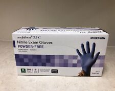 New Listingnitrile Exam Gloves Blue Medium 200ct Box New Free Shipping