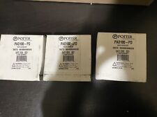 Potter Electric Pad100 Pd Photoelectric Smoke Head Fire Alarm Lot Of 3