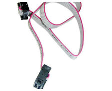 2pc Fc 6p 254mm Pitch 30cm Long Jtag Avr Download Cable Wire