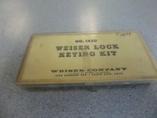 Weiser 1420 Original Lock Pinning Amp Service Kit Used