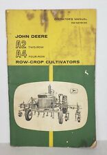 Vtg John Deere A2 A4 Row Crop Cultivators Operators Manual