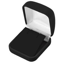2 Black Velvet Earring Jewelry Display Packaging Gift Boxes Lg