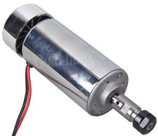 400w Dc Spindle Motor Brush High Speed Air Cooled Chrome Plated Pcb Motor