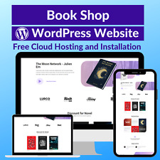 Book Shop Sale Business Website Store Free Cloud Hosting Installation