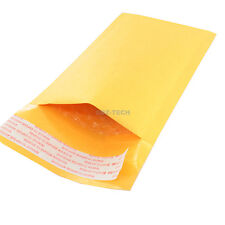 Lot Of 100 New 000 4x8 Inch 425x 7 Kraft Bubble Mailers Padded Envelopes Bags