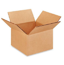 100 6x6x4 Cardboard Paper Boxes Mailing Packing Shipping Box Corrugated Carton