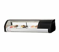 Everest Esc47r 47 Refrigerated Sushi Display Case Right Mounted