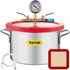 15 Gallon Vacuum Chamber Stainless Steel Kit Acrylic Lid Degassing Urethane